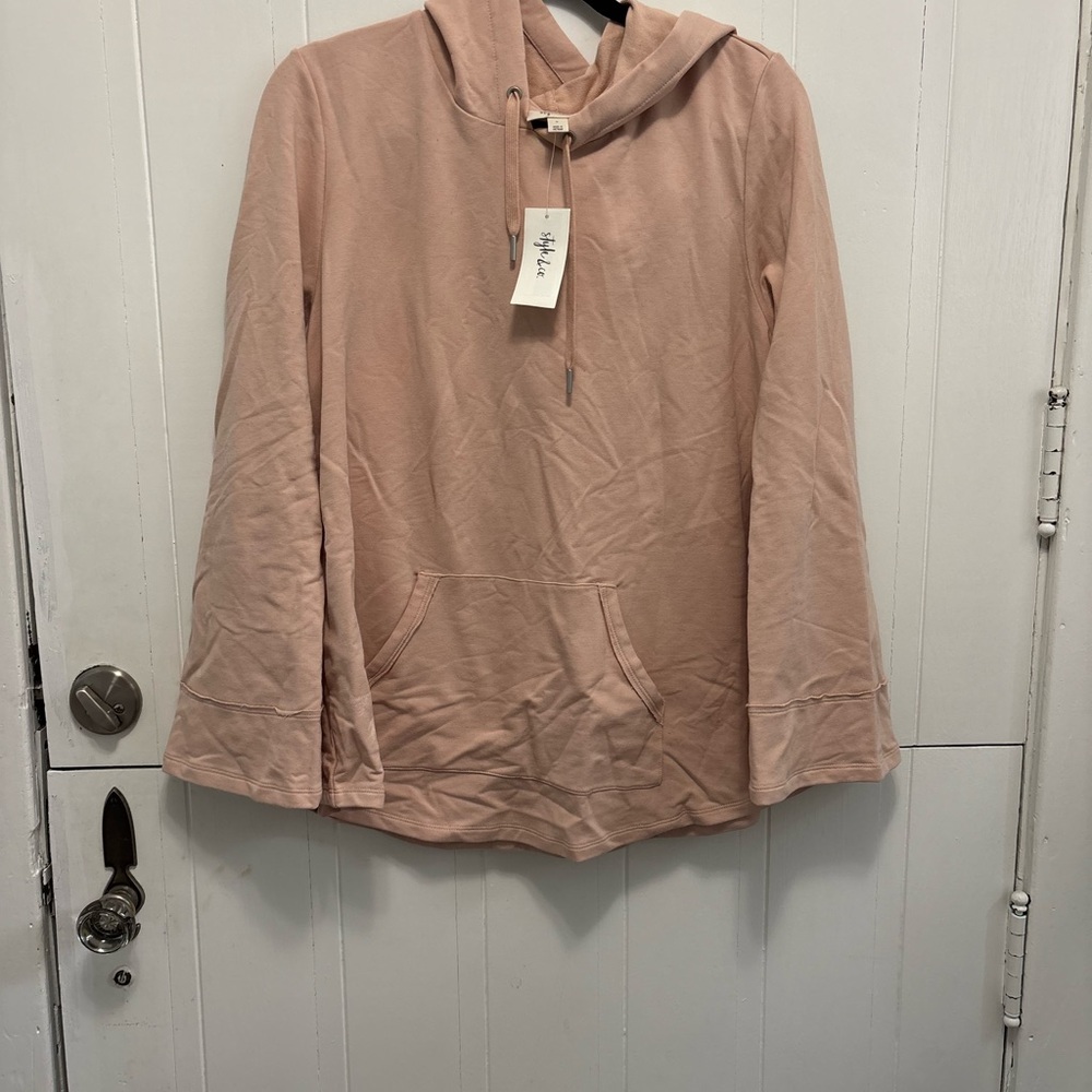 NWT Style and Co Pink Hooded Sweatshirt